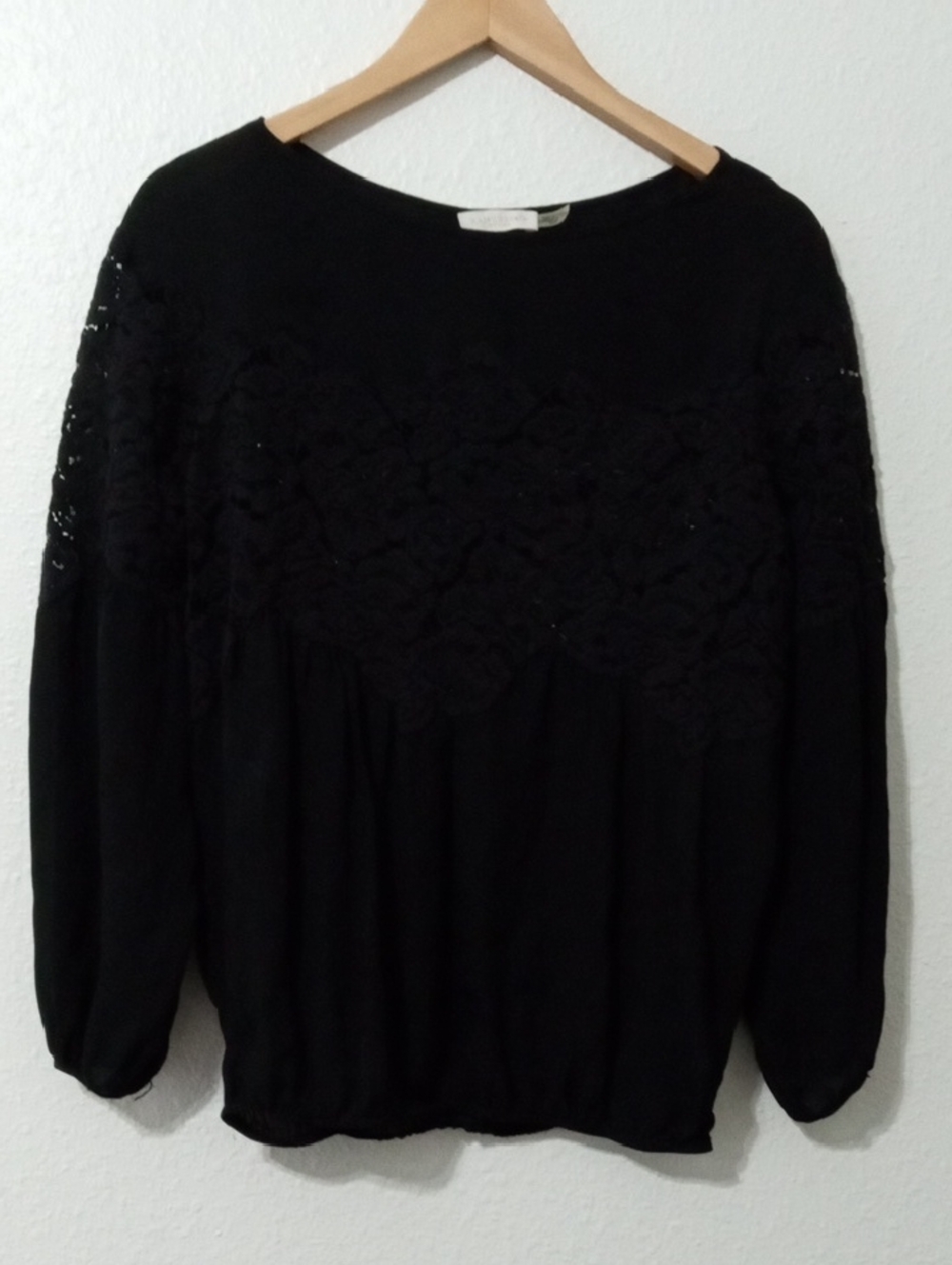 Ramy Brook Silk Blouse With Lace